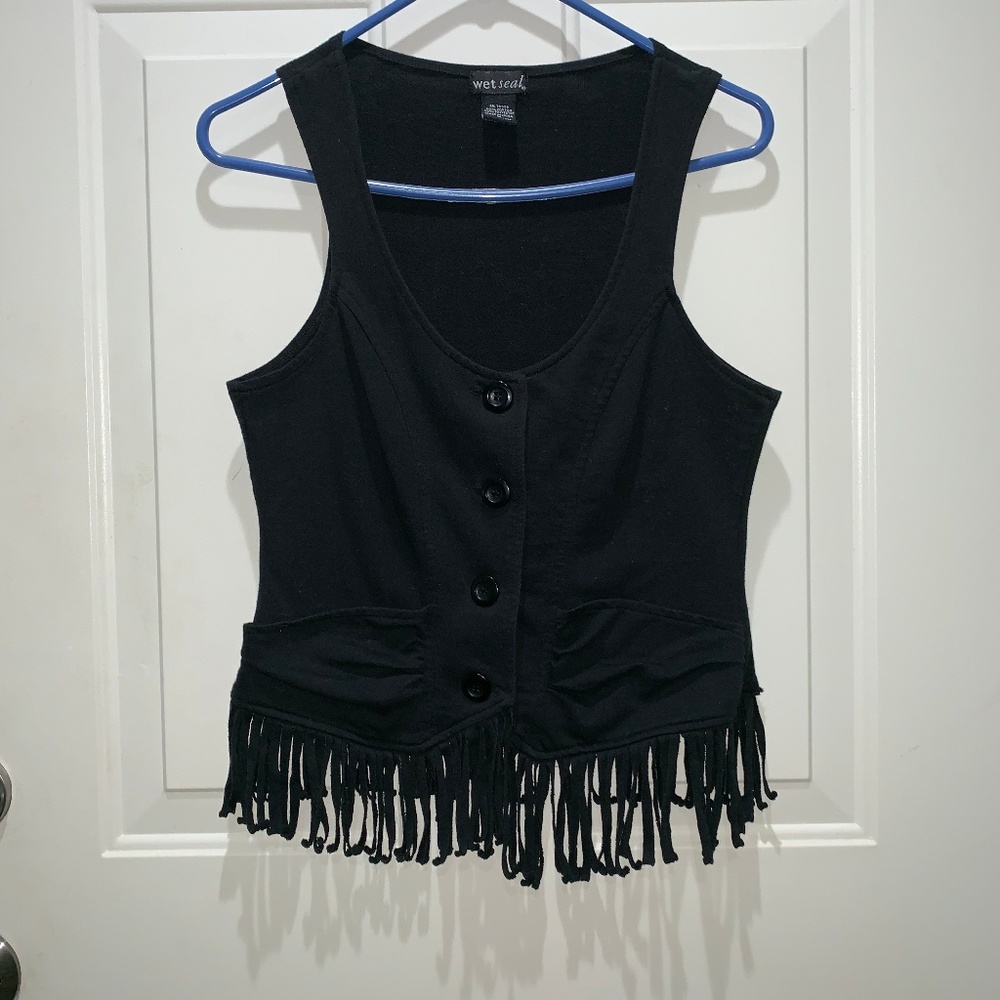 Fringe vest